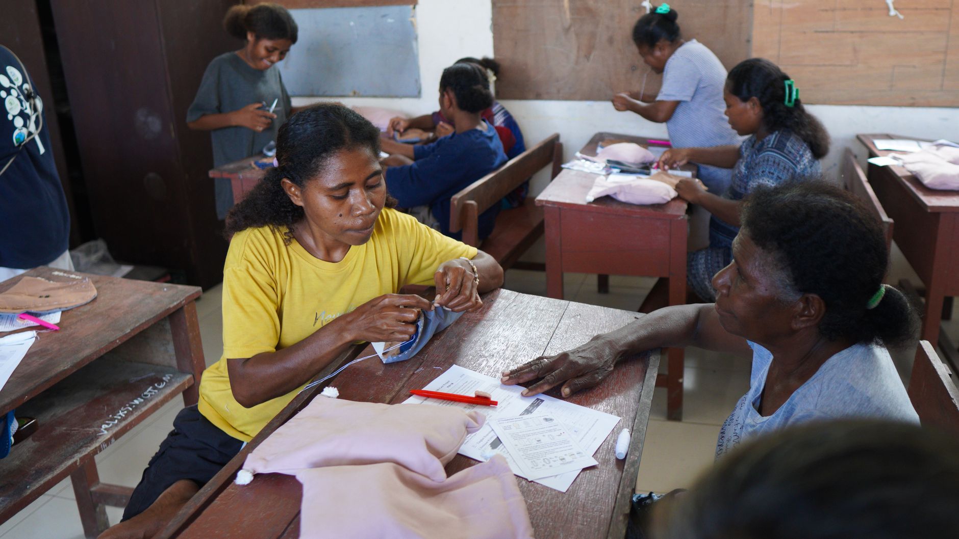 Rubrique Loisirs créatifs du GRETA‑GIPFCIP Guyane